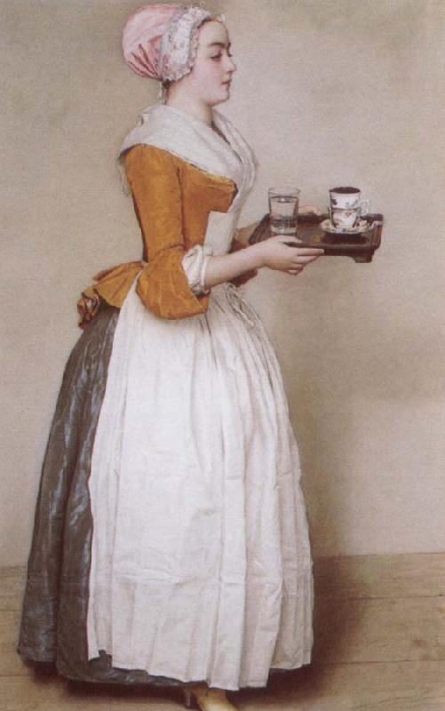 Jean-Etienne Liotard The Chocolate-Girl